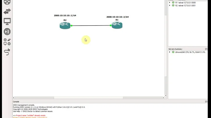 How to Configure IPv6 in GNS3 Router