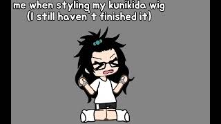 I have beef w my kunikida wig I have beef w my kunikida wig