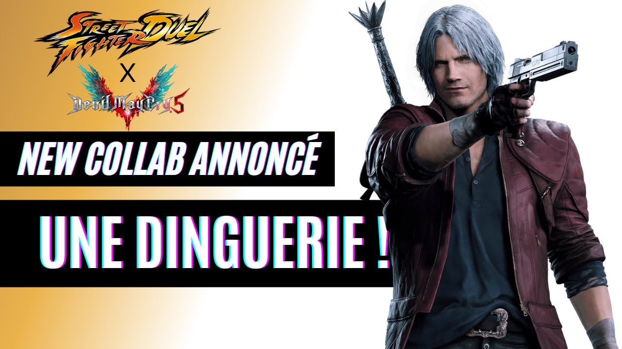 Dante from Devil May Cry 5 is coming to Street Fighter: Duel