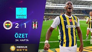 Merkur-Sports | Fenerbahçe (2-1) Beşiktaş - Highlights/Özet | Trendyol Süper Lig - 2023/24 screenshot 3