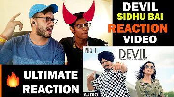 DEVIL Reaction Video India |PBX 1| Sidhu Moose Wala |Byg Byrd| Latest Punjabi Songs | Reaction Baba