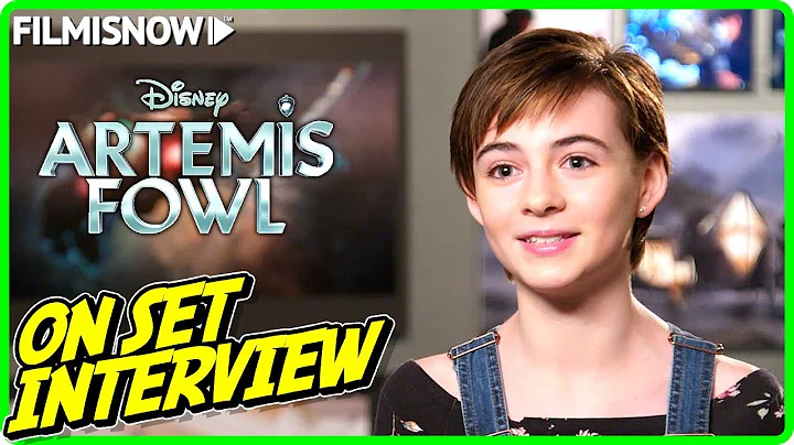 ARTEMIS FOWL | Lara McDonnell "Holly Short" On-set...