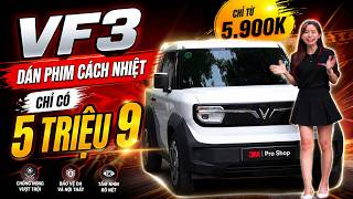 Giá phim cách nhiệt 3M Ceramic Hybrid cho VinFast VF3