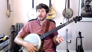 Video thumbnail of "Last Chance - A Part Tutorial - Clawhammer Banjo"