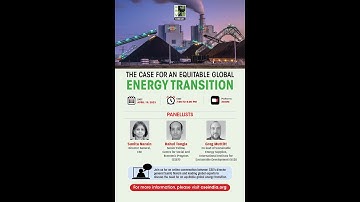 The case for an equitable global energy transition