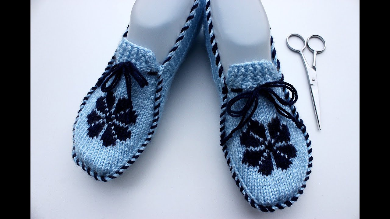 Kolay Modelli Çarık Patik // Çeyizlik patikler