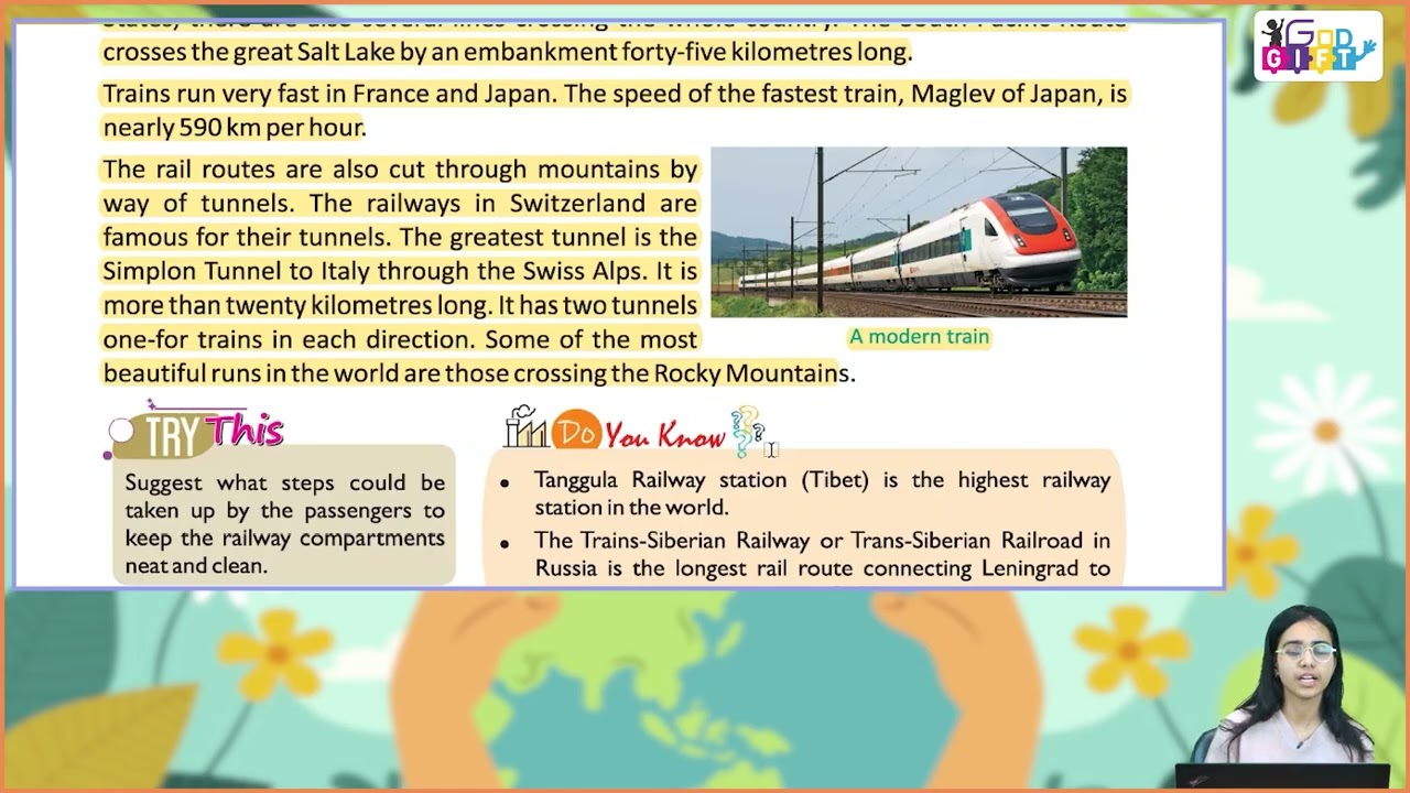 Ch 9 | Classico Books Publishing | SST | Class 05 | Transportation | For Children