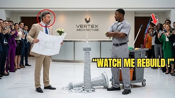 “Bring Me the Real Architect” CEO Said— Then the Black Janitor Walks Up and Stuns the Room