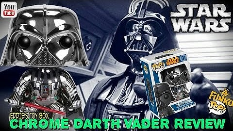Star Wars: Chrome Darth Vader Funko Pop! Review! Hot Topic Exclusive!
