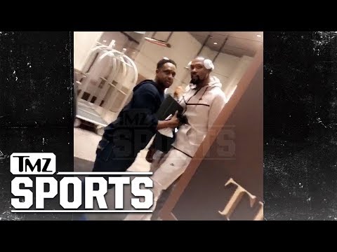 Kevin Durant Held Back from Cavs Hecklers At Team Hotel | TMZ Sports