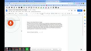 Speech to Text: Read & Write for Google
