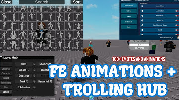 Working FE Animations and Trolling Hub Script | Roblox Exploiting