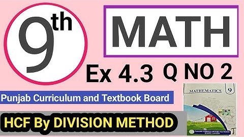 9th Class Math New Syllabus 2025 Ex 4.3 Q No 2 All Parts | PCTB| Learning Math With Mr Khawar