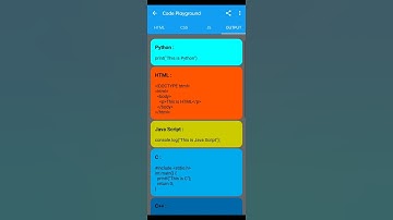 css html c++ c# Java python about information #shorts #viral