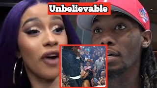 Unbelievable!🛑 Cardi B Gives Offset A Bl#€ J0B Live On Stage. - YouTube