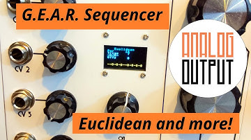 G.E.A.R. voltage controlled rhythm sequencer