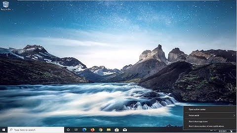How to Hide Number of New Notifications in Action Center in Windows 10 [Tutorial]