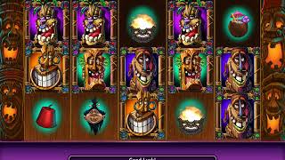 FREAKI TIKI Video Slot Casino Game with a RETRIGGERED LUAU FREE SPIN BONUS screenshot 4