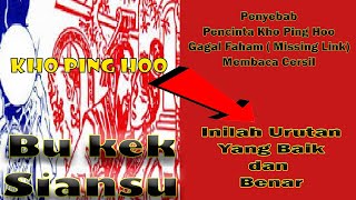 CARA MEMBACA KHO PING HOO | JANGAN GAGAL FAHAM | URUTAN EPISODE SERIAL BU KEK SIANSU I