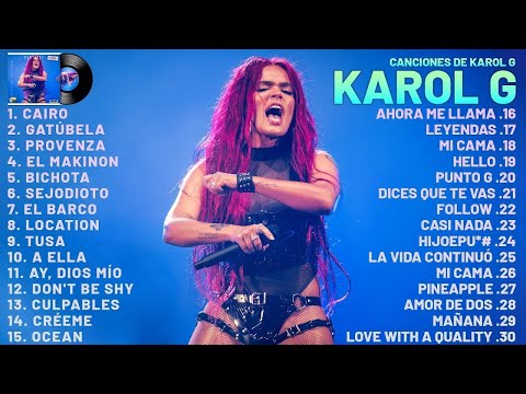 Mix Reggaeton 2024 - Karol G Mix Exitos 2024 - Grandes Exitos De Karol G - Canciones De Karol G