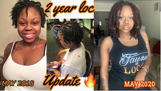 2 YEAR LOC JOURNEY | BEFORE, AFTER AND NOW! | ITS LIT!!!!
