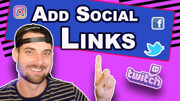 How To Add Social Links To Your Twitch Channel
