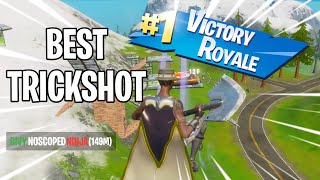 We hit the BEST FORTNITE TRICKSHOTS before SEASON 3... (Road to a Trickshot #10)