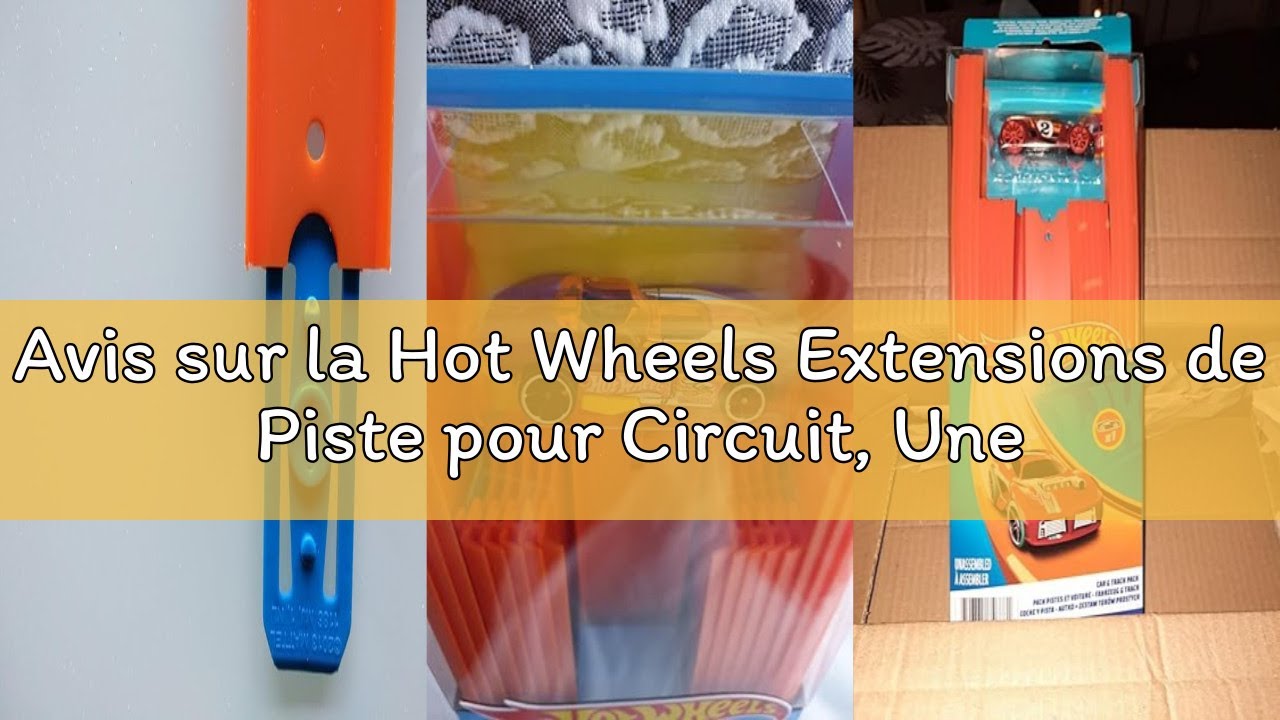 Hot Wheels Véhicule et Méga Piste - Voiture - Rue du Commerce