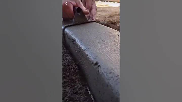 Concrete finishing #shorts #concrete