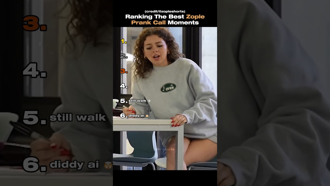 Ranking The Best Zople Prank Call Moments #shortsviral