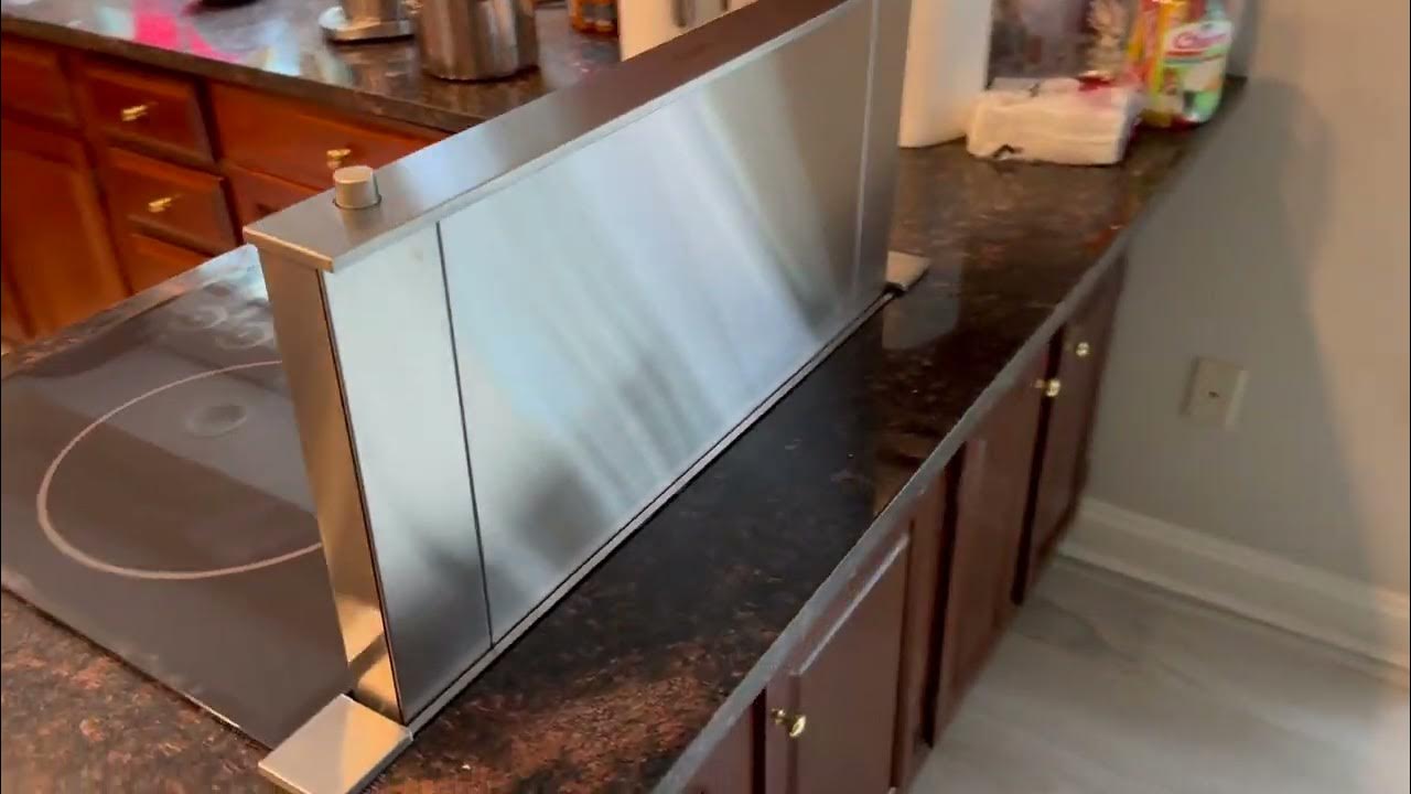 GE Cafe Induction Cooktop with Bosch 800 Downdraft YouTube
