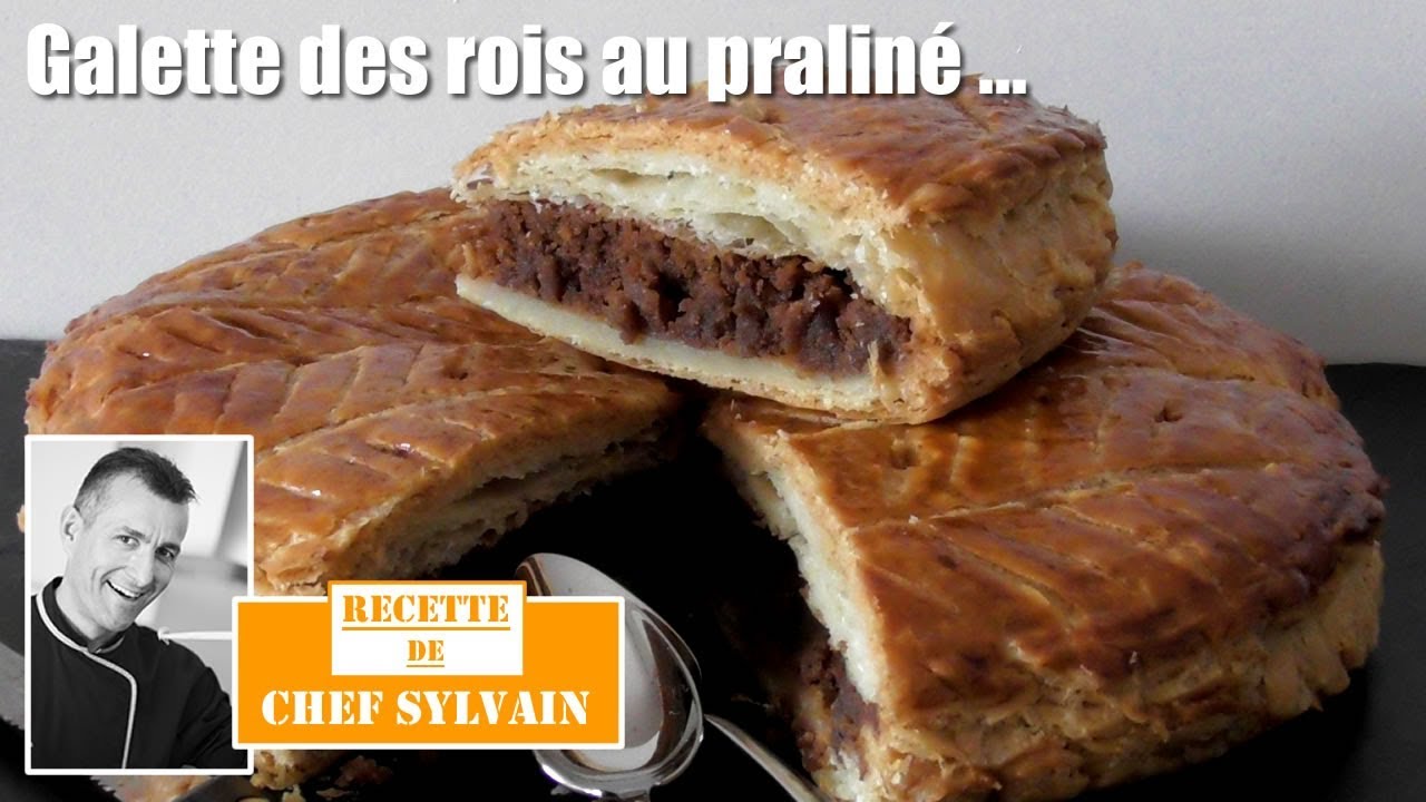 Galette des rois au praliné - Recette par Chef Sylvain