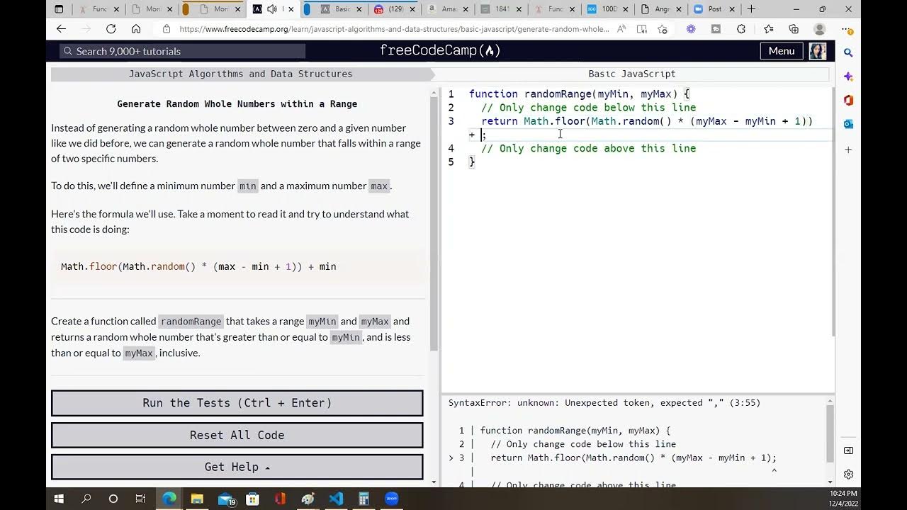 Basic JavaScript: Algorithms and Data Structures - YouTube