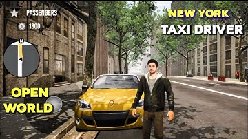 🚘 New York Taxi Driver - Open World Gameplay Walkthrough (Android/iOS) Part 1