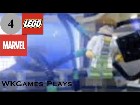 Lego Marvel Superheroes Universe in Peril DS 100% Guide Part 4: Baxter Building The Lab ALL MINIKITS