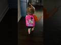 Evelyn Got Her First Backpack! #toddler