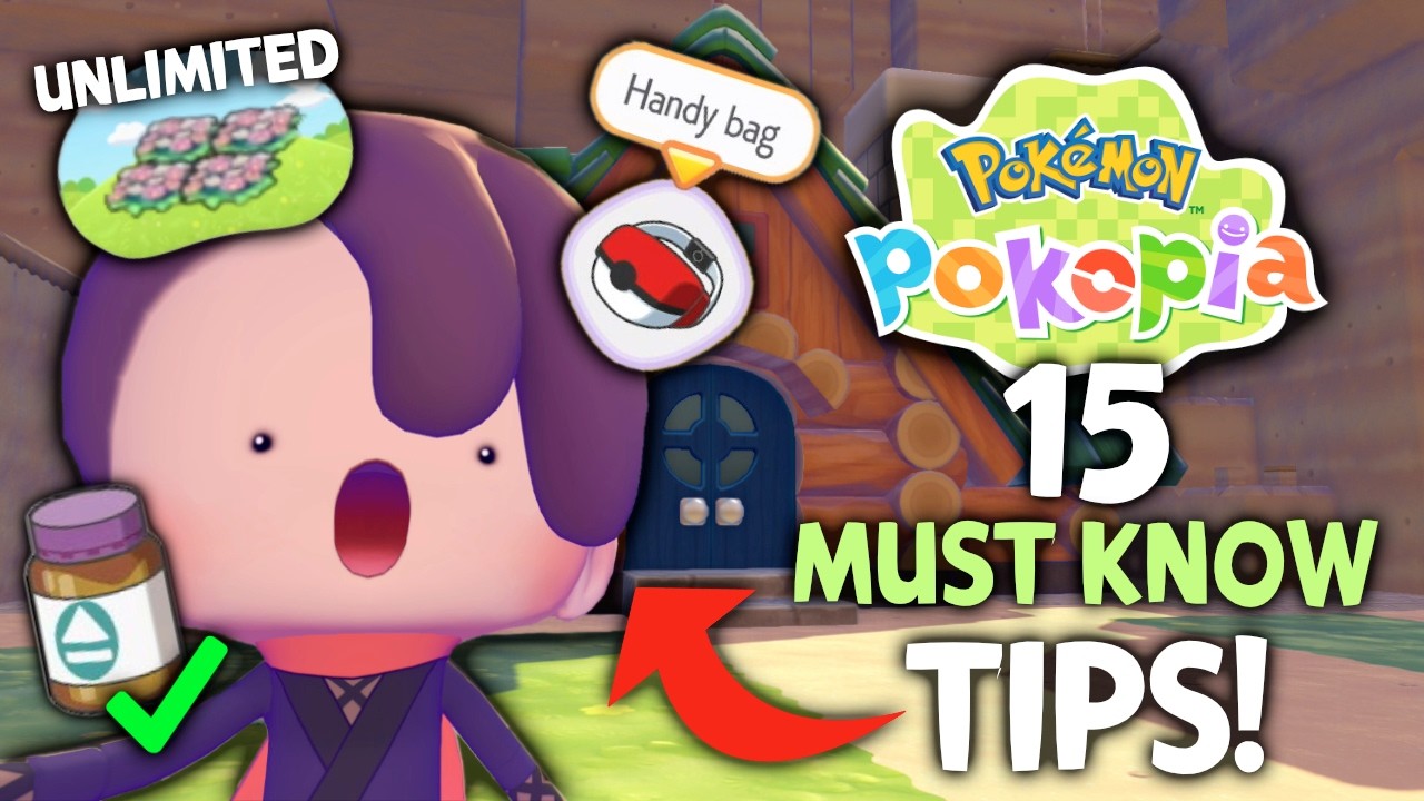 Pokemon Pokopia - Beginner Tips You'll WISH You Knew Sooner!