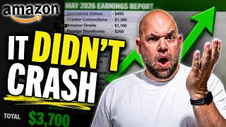 I Thought My Amazon Income Would Crash... I Was Wrong (May 2026 earnings report)