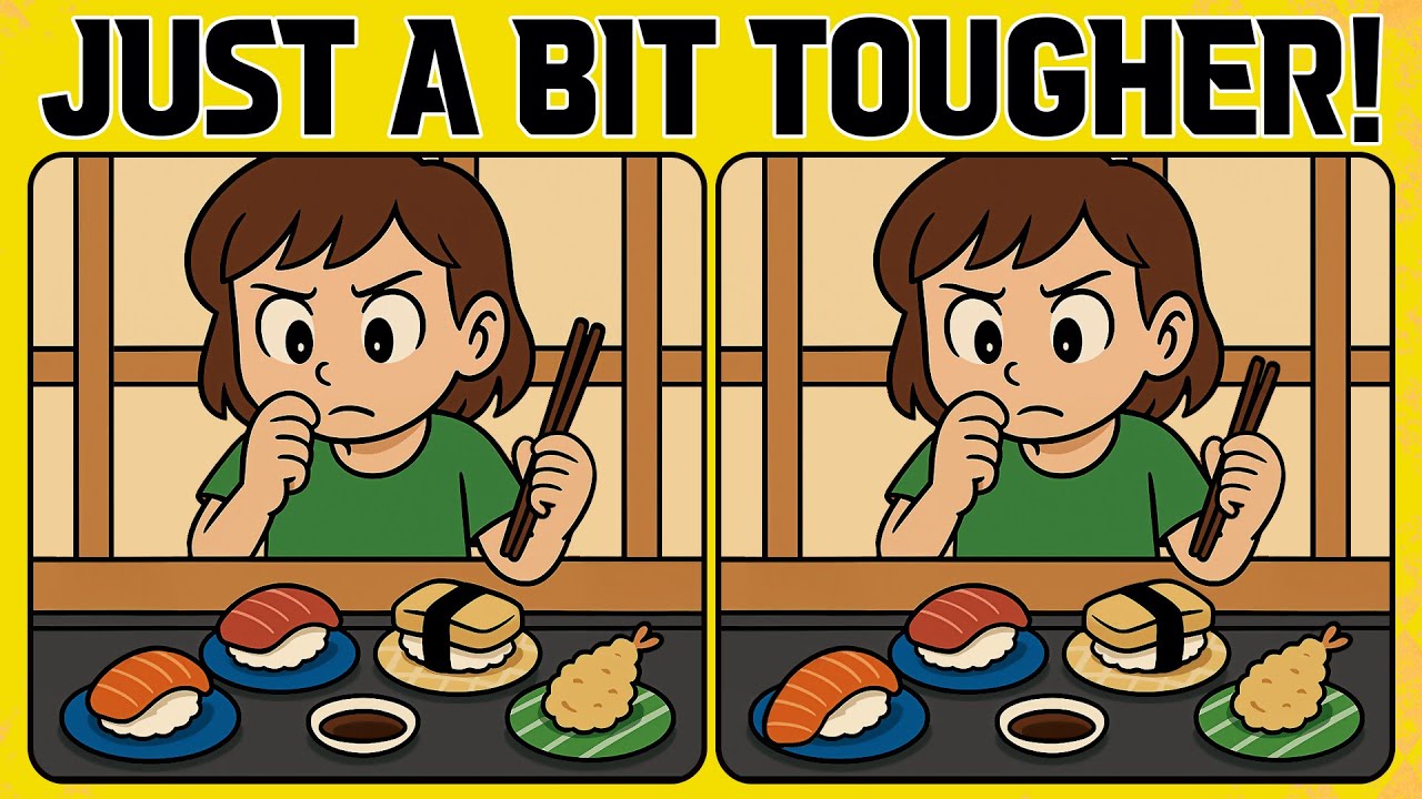 Engaging Spot the Difference Puzzles with a Sneaky Twist (A Bit