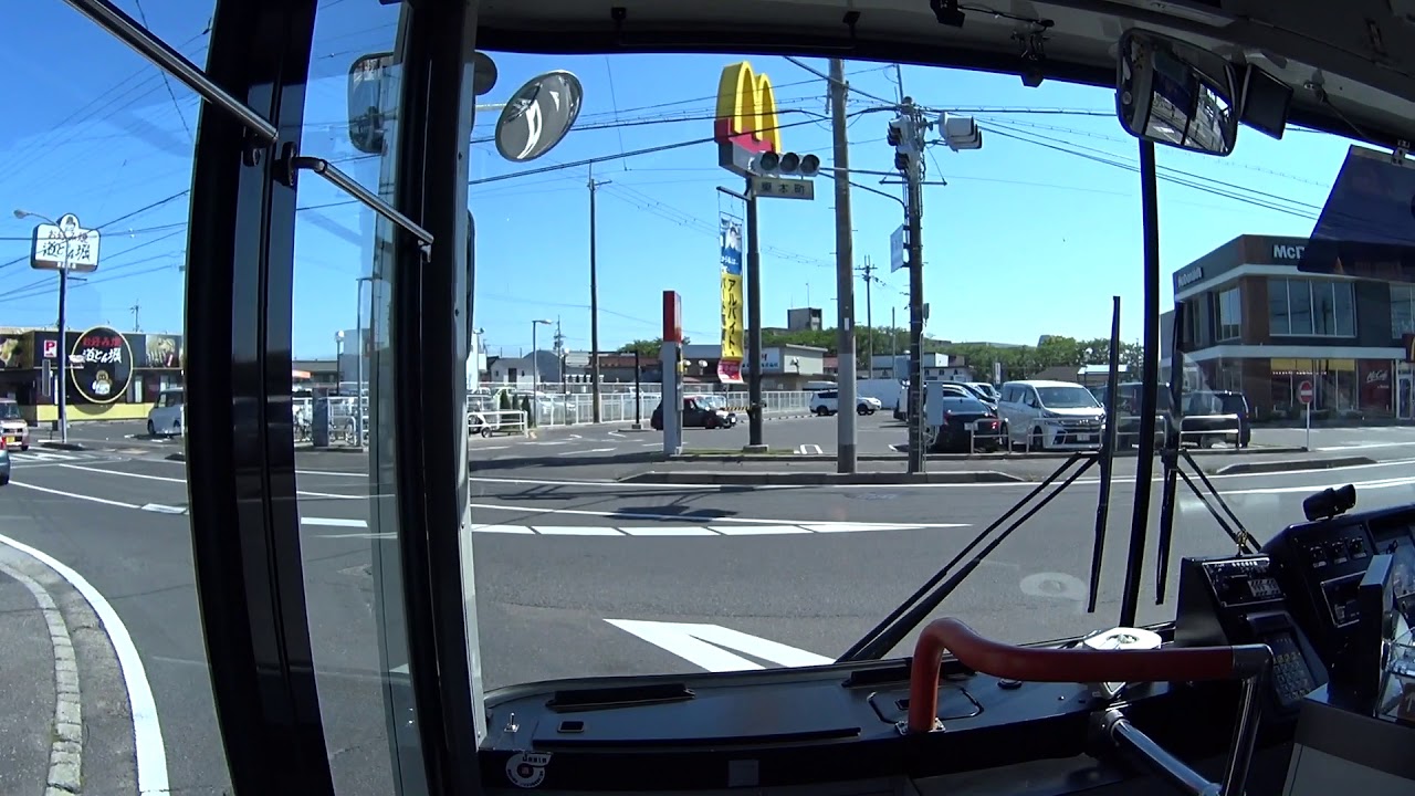 【前面展望】八日市駅～永源寺【近江鉄道バス 御園線】