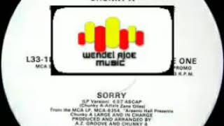 Chunky A - Sorry (Instrumental)