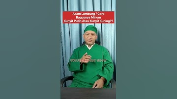 Kunyit Ampuh Atasi Asam Lambung #asamlambungsembuh #herbalasamlambung #sehatalanabi #gerd