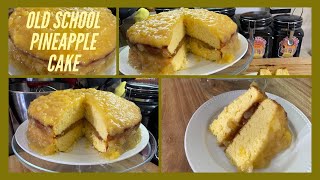 OLD SCHOOL PINEAPPLE 🍍 CAKE/This is a cake that you seldom see anymore for thanksgiving
