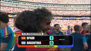 Spain vs Argentina 1-0 | FIFA World Cup 2026 Final Highlights | Ferran Torres Goal, Messi Crying 