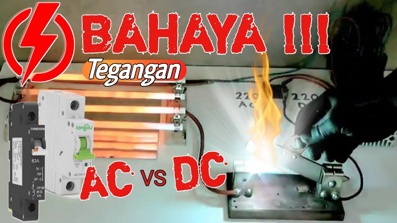 Experiment Perbedaan Tegangan AC dan DC. Ini penjelasannya!!! YouTube