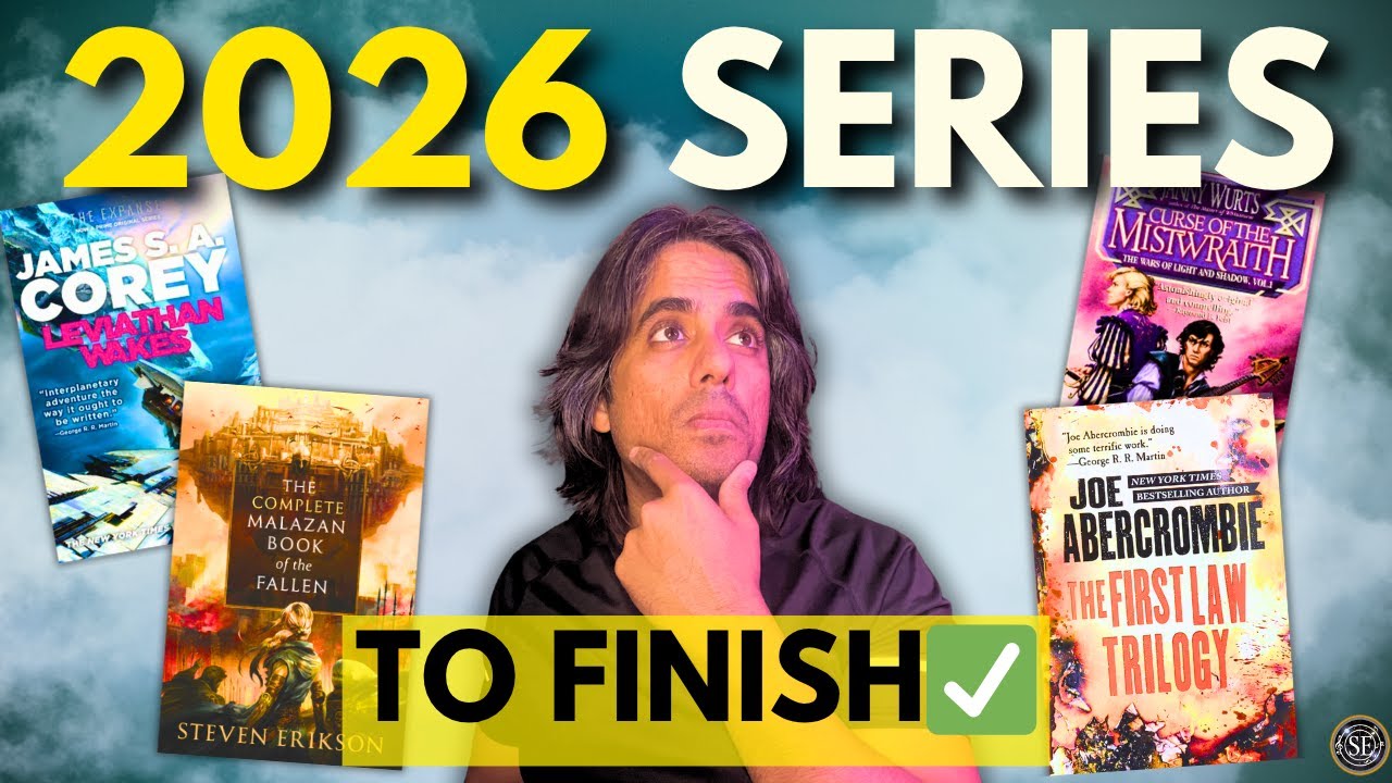 Серия книг, которую я ЗАКОНЧУ в 2026 году (фэнтези, научная фантастика и исторические эпосы!)