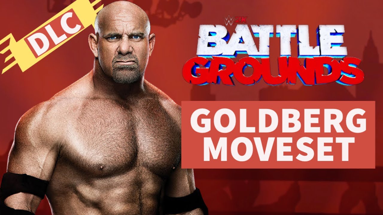 Goldberg Moveset SPEAR, JACKHAMMER WWE 2K Battlegrounds YouTube