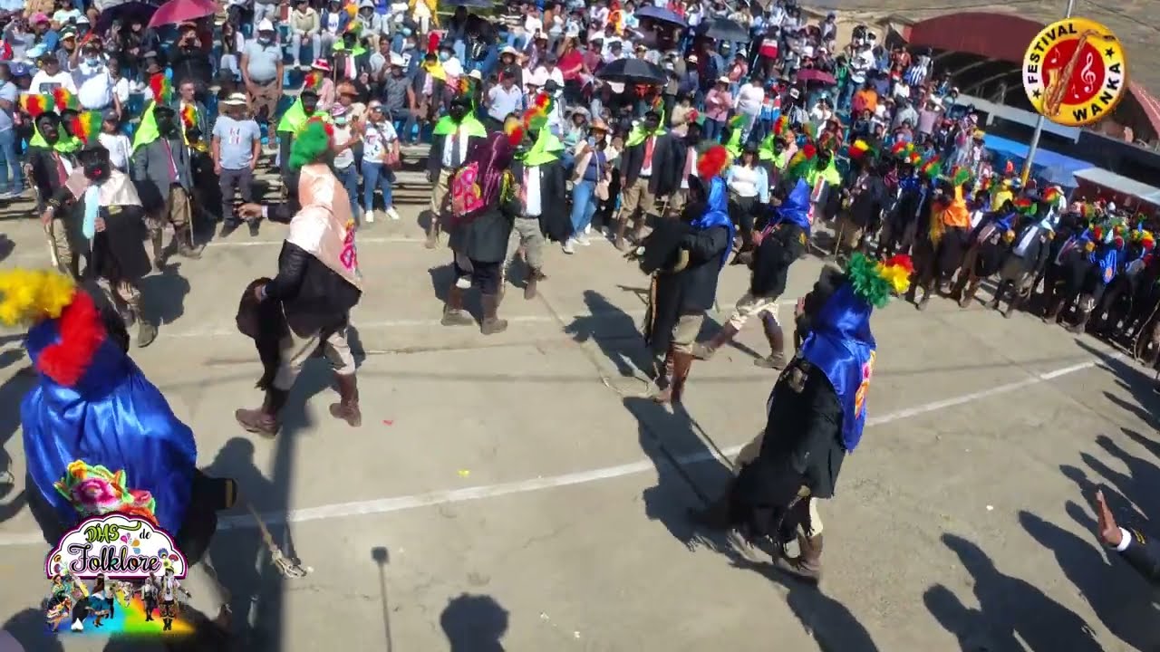 Tradicional Zumbanacuy Sacudimiento de polvo de los morenos de chongos bajo 2022