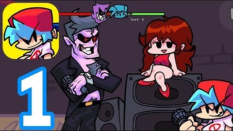 Friday Night Funkin Mobile - Gameplay Walkthrough Part 1 - Tutorial & Week 1[tried 2] (iOS, Android)