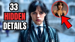 33 THINGS You MISSED in WEDNESDAY 😱